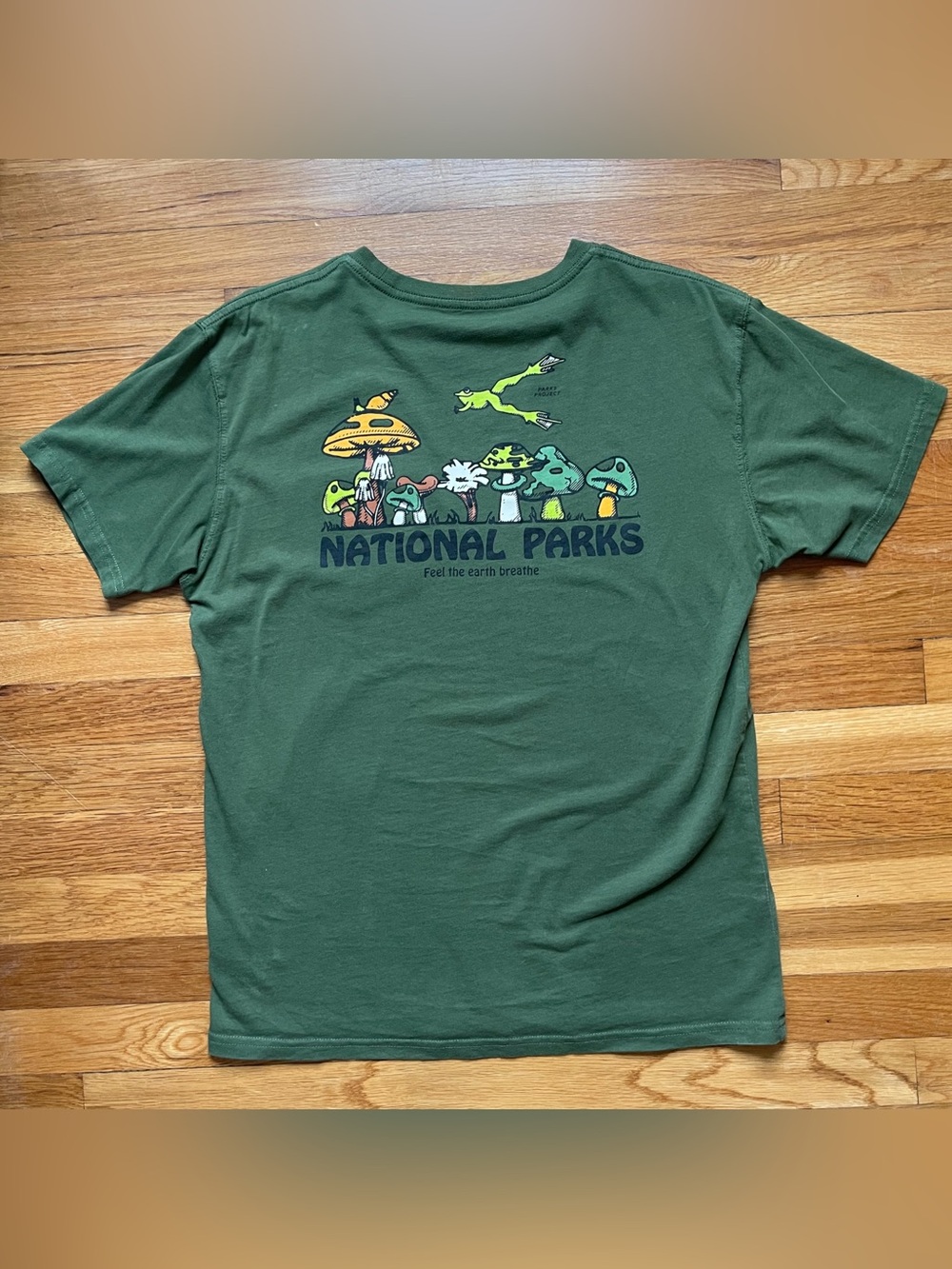 Parks Project green National Parks Cotton T-Shirt size medium